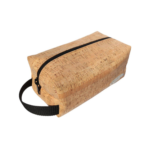 Men's / Women's Cork Toiletry Bag, Dopp Bag, Cosmetics Bag - Hawoody