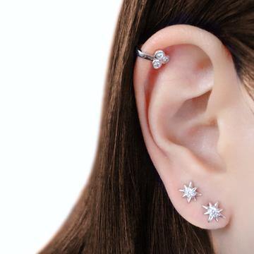 Starburst Stud Earrings - Hawoody