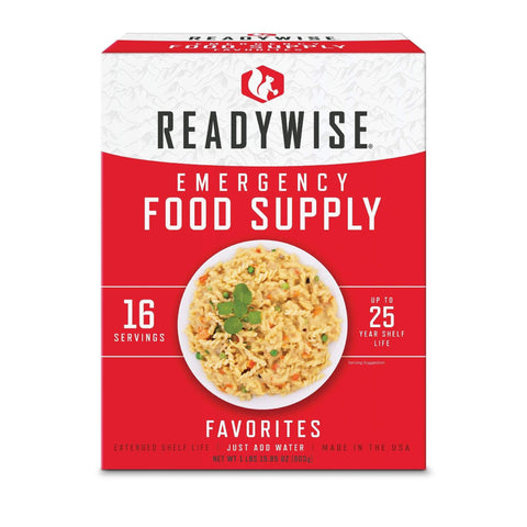 16 Serving Emergency Food Supply - Favorites Box - Hawoody